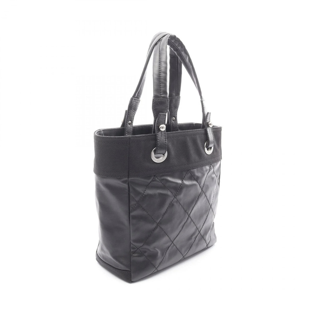 CHANEL Black Leather Tote Bag - Picture 2 of 10